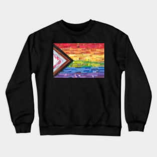 Inclusive Pride Flag Crewneck Sweatshirt